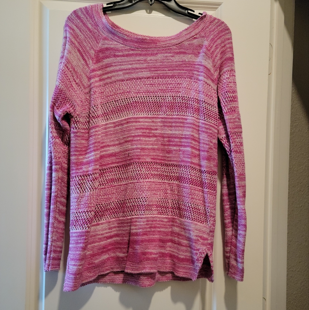 Casual pink sweater